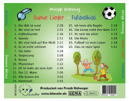 Bunte Lieder Fußballkids