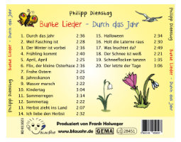 Bunte Lieder Durch das Jahr